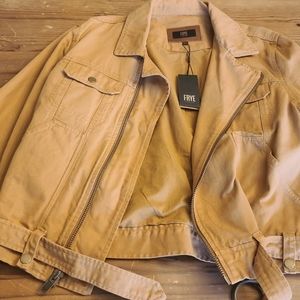 Frye men's denim jacket xl